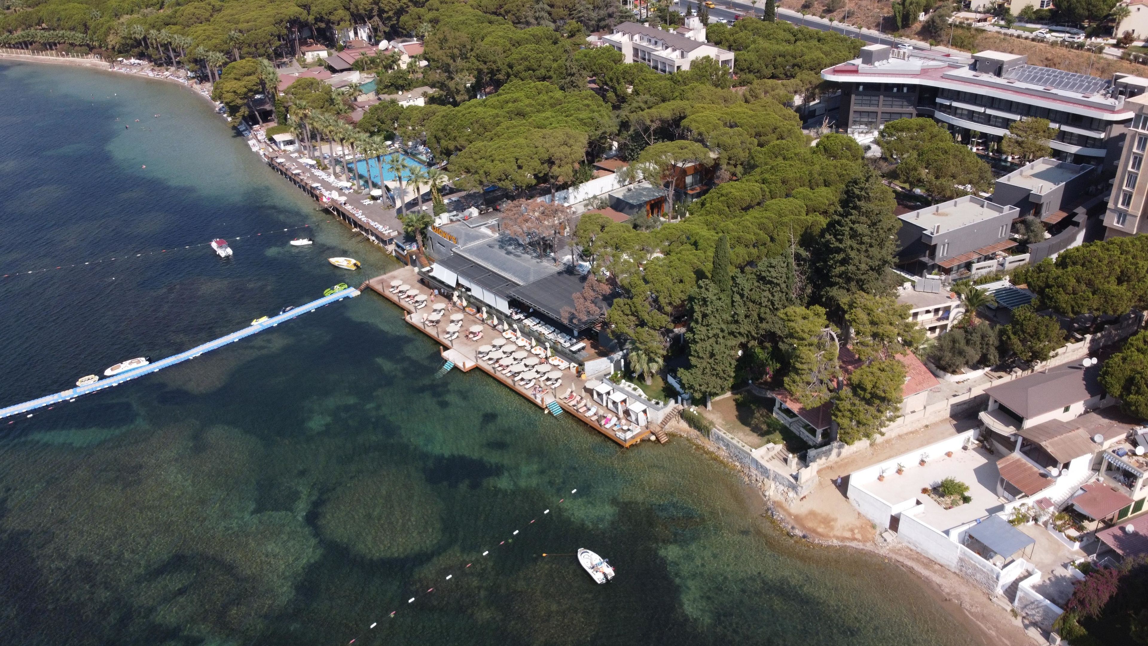 منظر من الجو على ارتفاع عالٍ