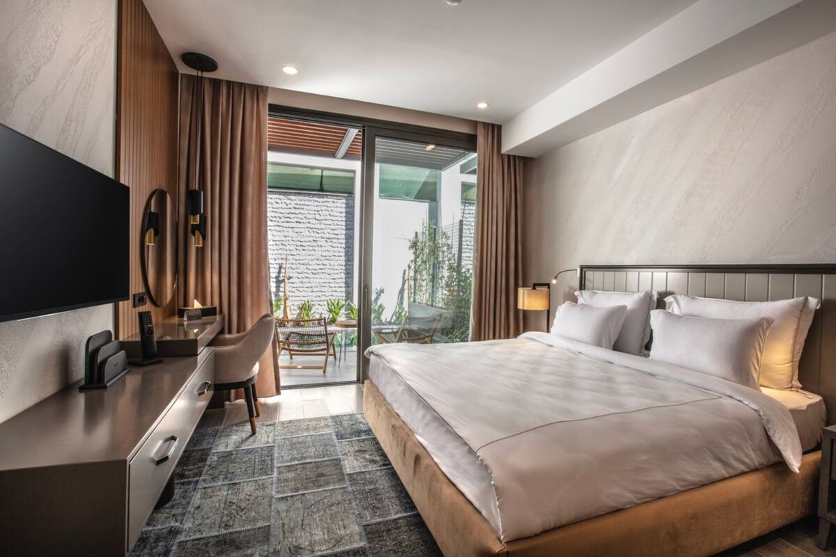 Family Suite Garden View Private Pool | 高級寢具、Select Comfort 床墊、迷你吧、客房內保險箱