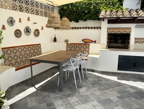 Restauration en plein air