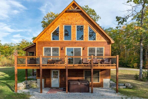 Exterior - Woodland Way Retreat- Hot Tub and Mountain Views! (Bethel)