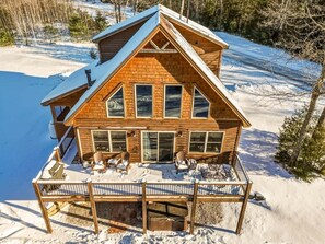 Exterior - Woodland Way Retreat- Hot Tub and Mountain Views! (Bethel)