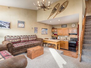 TV, fireplace, DVD player