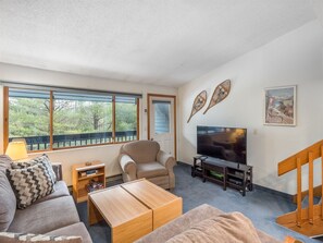 TV, fireplace - Brookside II B-311 | 1 Bed, 1 Bath (Newry)