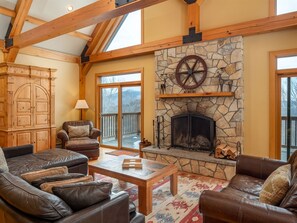 TV, fireplace, video games, DVD player - Powder Ridge Mountain Retreat | 5 Bed, 3 Bath (Newry)