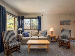 TV, fireplace, DVD player