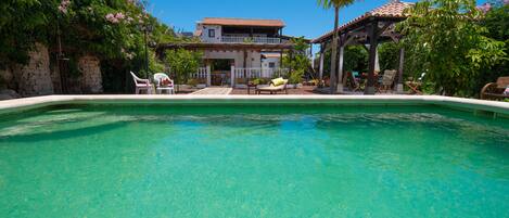 Außenpool, beheizter Pool