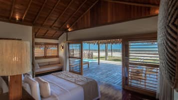 BangalĂŽ Oceano & Piscina | 1 chambre, minibar, coffres-forts dans les chambres
