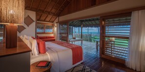 Bangalô Oceano | 迷你吧、客房内保险箱、特色装修、特色家居