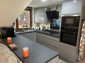 Cabin, Private Bathroom, Lake View (Hot Tub) | Shared kitchen