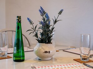 Ferienhaus | Eigene Küche | Kühlschrank, Wasserkocher, Toaster, Kochgeschirr/Geschirr/Besteck