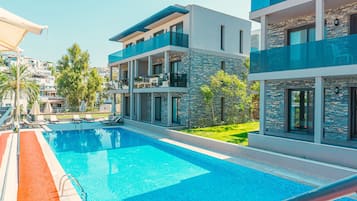 Fassade der Unterkunft