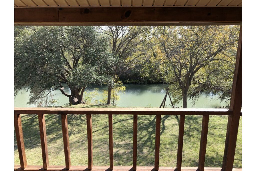 Beautiful home in a private country setting overlooking the San Saba River.