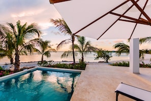 Luxury Villa, 1 Bedroom, Private Pool, Oceanfront | 1 bedroom, in-room safe, blackout drapes, iron/ironing board - SulMare at Sapodilla Bay Luxury villas (Providenciales)