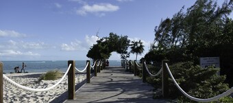 A Kiteboarders Dream complete with a Pickle Ball Court and a Pool!!