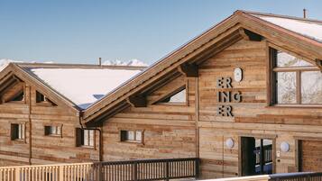 Façade de l’hébergement