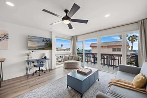 TV, DVD player, stereo, offices