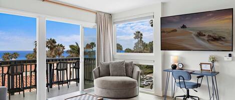 Een televisie, Netflix, Hulu en een dvd-speler