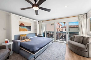 Desk, iron/ironing board, travel crib, WiFi