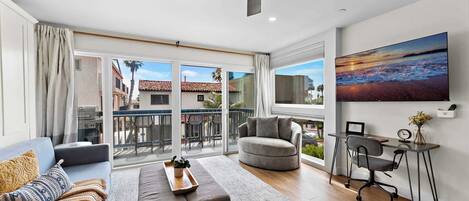 TV, Netflix, Hulu, DVD player