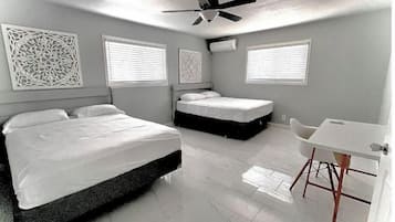 2 bedrooms, iron/ironing board, free WiFi, bed sheets