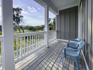 Terrace/patio - Beautiful Gulf Coast Home with Pool (Long Beach)