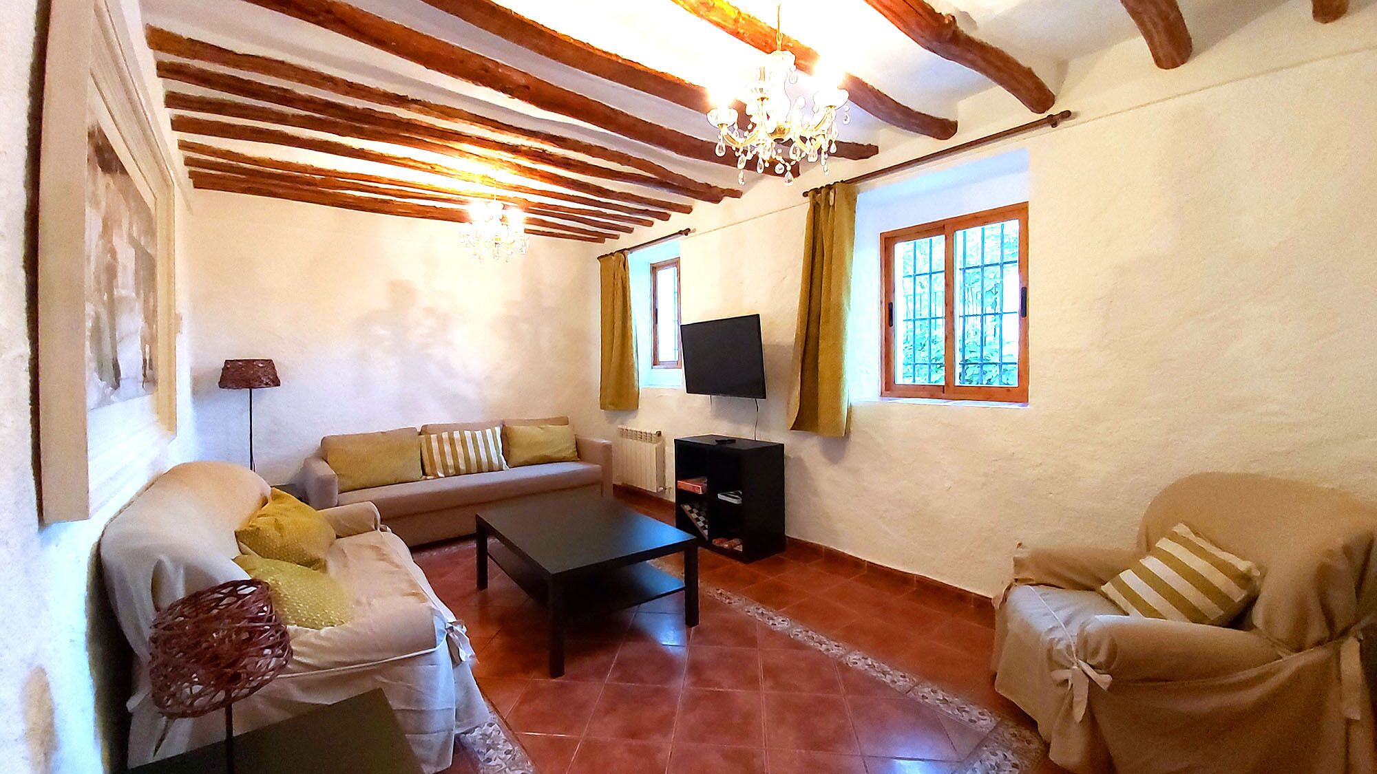 Smart TV, video games, DVD player, foosball