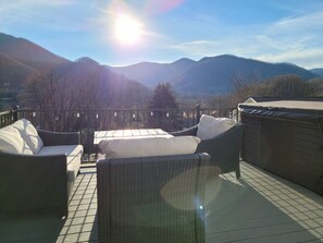 Property grounds - Amazing Views of Maggie Valley Mountains, King Master, Hot Tub,Fire Table        (Maggie Valley)