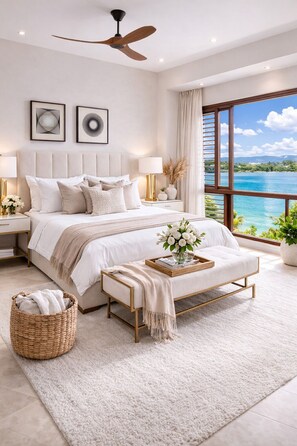 5 bedrooms, in-room safe, iron/ironing board, travel cot -  EXCLUSIVE DESIGNER WATERFRONT 4 BDR VILLA CHEF POOL BEACH ACCESS (Montego Bay)