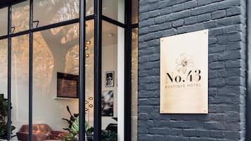 Voorkant van accommodatie