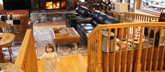 Beautiful Denali bedroom with king bed, private bath and full, cooked breakfast