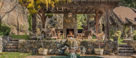 Una piscina climatizada