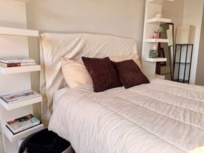 1 室のベッドルーム、アイロン / アイロン台、WiFi、ベッドシーツ