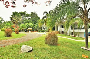 Overnattingsstedets uteområder