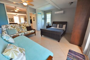 1 bedroom, iron/ironing board, free WiFi, bed sheets - Family Apt #5, sleep up to 10, pool, jacuzzi, BBQ, five min to #2 PR (AGUADILLA)