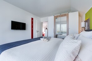 2 habitaciones, tabla de planchar con plancha y wifi gratis 