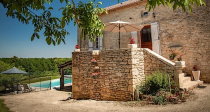 Holiday home with private pool and views