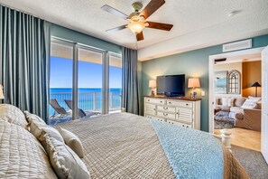 2 bedrooms, travel crib, WiFi, bed sheets