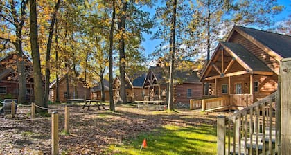 Rustic Rothbury Cabin w/ Resort Amenity Access!