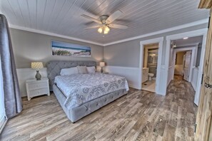 2 slaapkamers, een strijkplank/strijkijzer, wifi, beddengoed