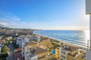 Exterior - "Penthouse studio with sea views" with Sea View and Pool (La Cala de Mijas)