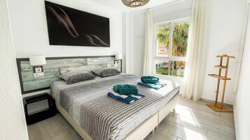 2 soverom, strykejern/-brett, wi-fi (inkludert) og sengetøy