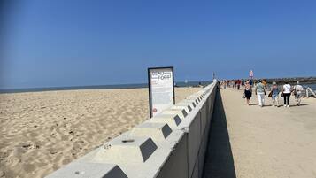 Accommodatie ligt op het strand