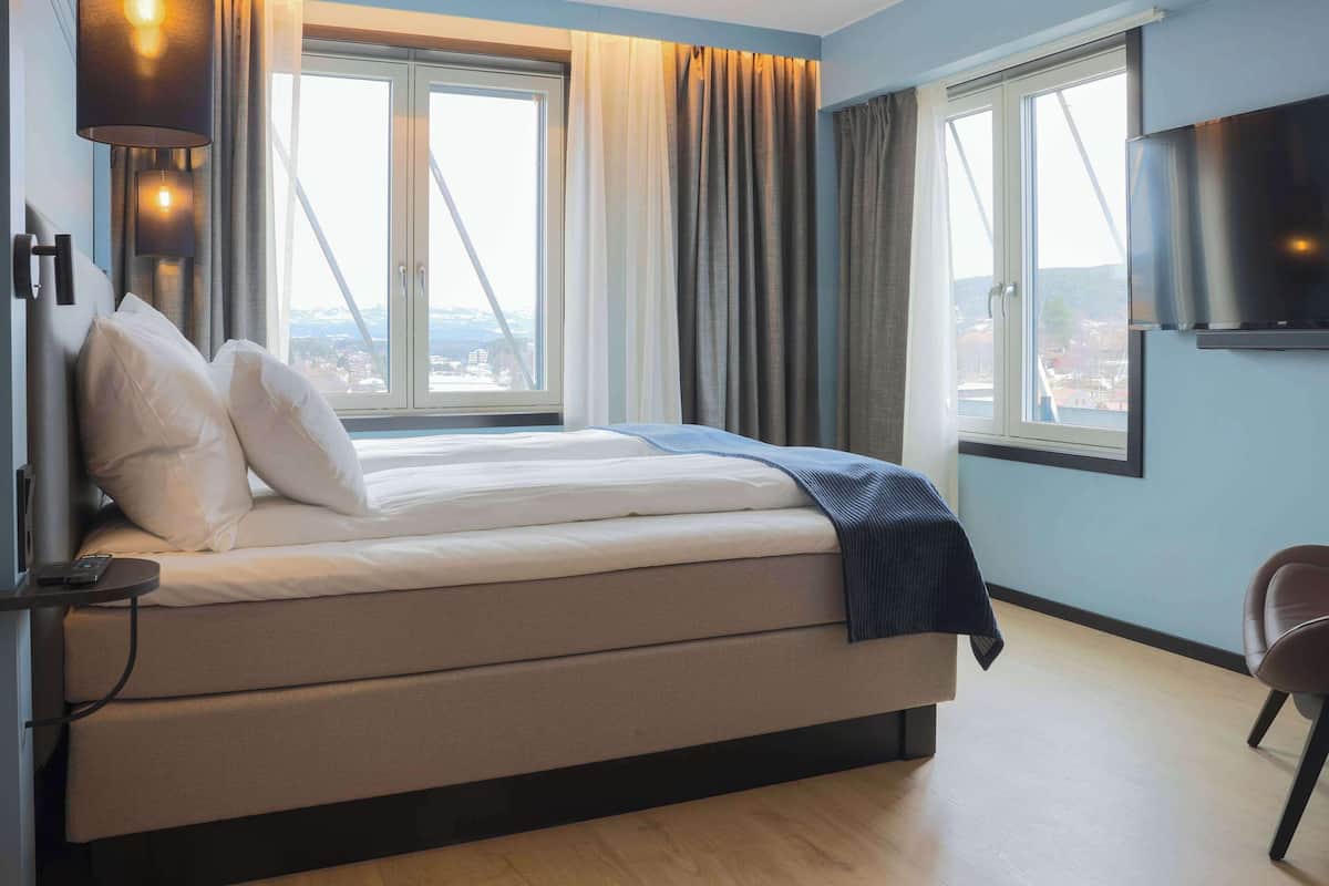 Standard Double Room (King) | Premium bedding, down duvets, memory-foam beds, desk