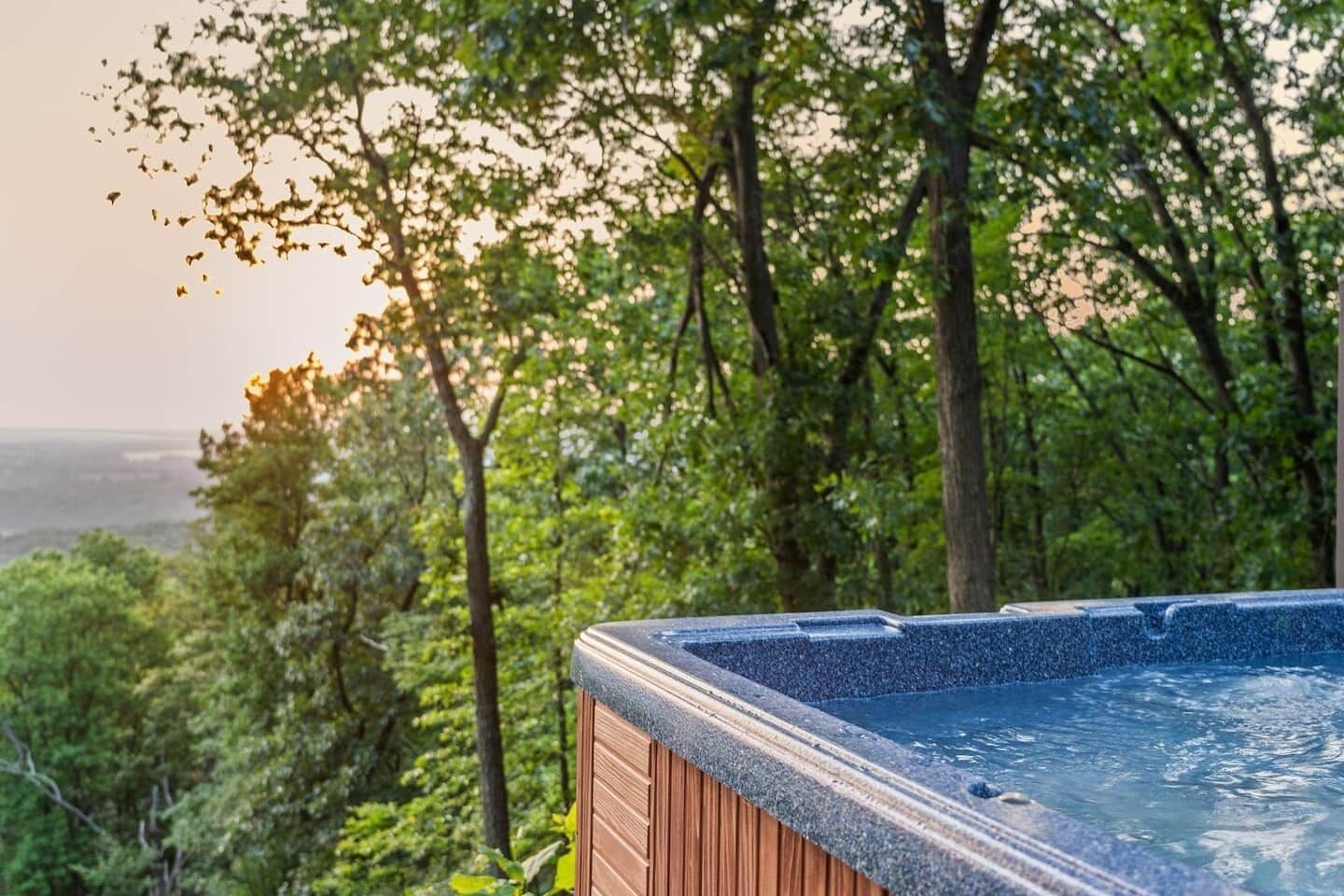 Bain à remous extérieur