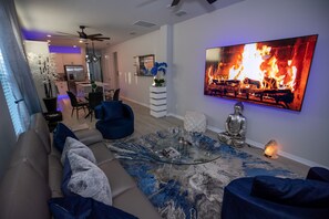 House, 2 Bedrooms | 2 bedrooms, laptop workspace, iron/ironing board, free WiFi - Brand New Modern Pet Friendly Zen Home W/ Private Home Theater & Hot Tub! 2 Bedroom Home by RedAwning (Orlando)