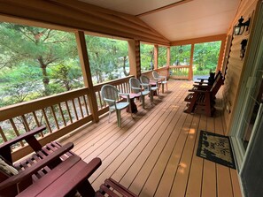 Terrace/patio - Cozy Hideaway @ Spring Brook Resort (Wisconsin Dells)