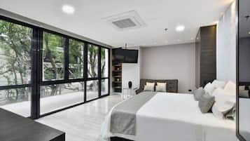 3 habitaciones, caja de seguridad en la habitación y wifi