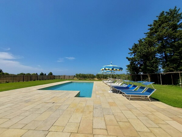 Alberca al aire libre 