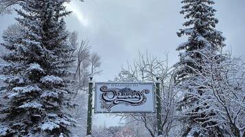 Overnattingsstedets uteområder