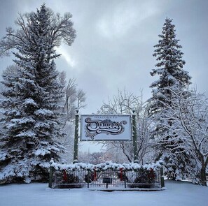 Overnattingsstedets uteområder